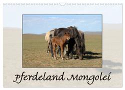 Pferdeland Mongolei (Wandkalender 2024 DIN A3 quer), CALVENDO Monatskalender von Beuck,  AJ