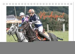 Pferdesport Polo (Tischkalender 2024 DIN A5 quer), CALVENDO Monatskalender von Landsherr,  Uli