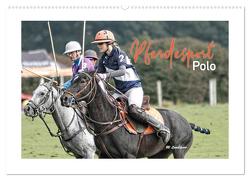 Pferdesport Polo (Wandkalender 2024 DIN A2 quer), CALVENDO Monatskalender von Landsherr,  Uli
