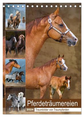 Pferdeträumereien – Traumbilder von Traumpferden (Tischkalender 2024 DIN A5 hoch), CALVENDO Monatskalender von Starick,  Sigrid