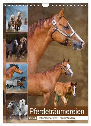 Pferdeträumereien – Traumbilder von Traumpferden (Wandkalender 2024 DIN A4 hoch), CALVENDO Monatskalender von Starick,  Sigrid