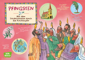 Pfingsten. Kamishibai Bildkartenset von Funke,  Gertraud, Hebert,  Esther, Rensmann,  Gesa