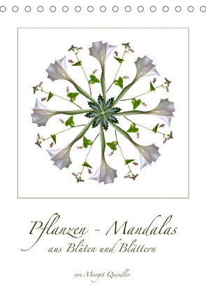 Pflanzen – Mandalas aus Blüten und BlätternAT-Version (Tischkalender 2023 DIN A5 hoch) von Quendler,  Margit