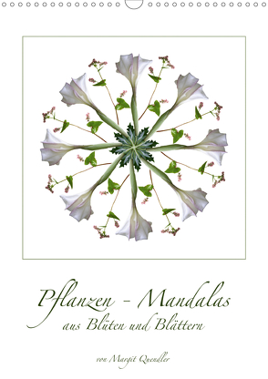 Pflanzen – Mandalas aus Blüten und BlätternAT-Version (Wandkalender 2021 DIN A3 hoch) von Quendler,  Margit