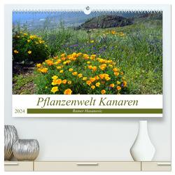 Pflanzenwelt Kanaren (hochwertiger Premium Wandkalender 2024 DIN A2 quer), Kunstdruck in Hochglanz von www.teneriffaurlaub.es by Rainer Hasanovic,  ©