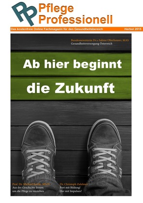Pflege Professionell Magazin / Pflege Professionell Ausgabe 09/2015 von Golla,  Markus