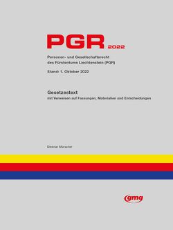 PGR 2022 von Morscher,  Dietmar