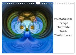 Phantasievolle farbige abstrakte Twirl-Illustrationen (Wandkalender 2024 DIN A4 quer), CALVENDO Monatskalender von MAKE MOMENTS - Andrea Wiechert,  PICTURES