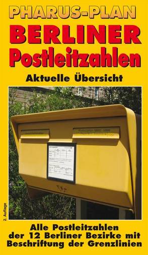 Pharus-Plan Berliner Postleitzahlen von Bernstengel,  Rolf