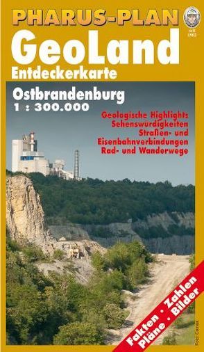 Pharus-Plan GeoLand. Entdeckerkarte Ostbrandenburg 1 : 300.000. von Bernstengel,  Rolf