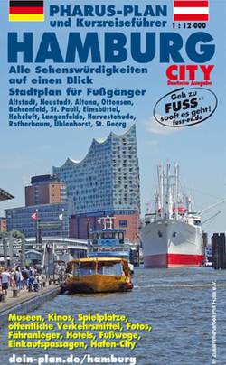 Pharus-Plan und Kurzreiseführer Hamburg City von Bernstengel,  Rolf