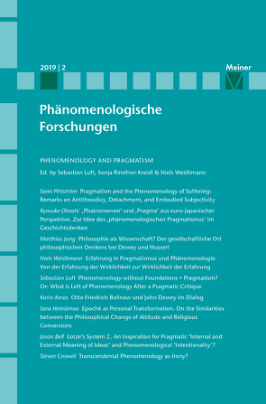 Phenomenology and Pragmatism von Breyer,  Thiemo, Jansen,  Julia, Luft,  Sebastian, Rinofner-Kreidl,  Sonja, Römer,  Inga, Weidtmann,  Niels