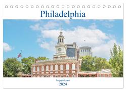 Philadelphia – Impressionen (Tischkalender 2024 DIN A5 quer), CALVENDO Monatskalender von pixs:sell,  pixs:sell