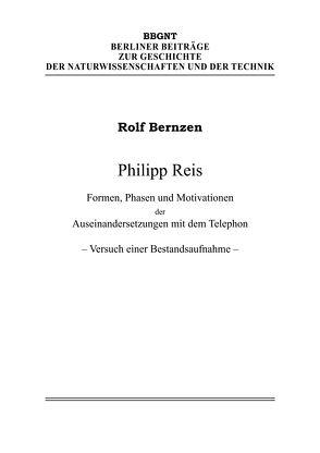 Philipp Reis von Bernzen,  Rolf