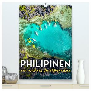 Philippinen – Ein wahres Inselparadies. (hochwertiger Premium Wandkalender 2024 DIN A2 hoch), Kunstdruck in Hochglanz von SF,  SF