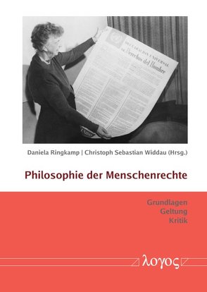 Philosophie der Menschenrechte von Ringkamp,  Daniela, Widdau,  Christoph