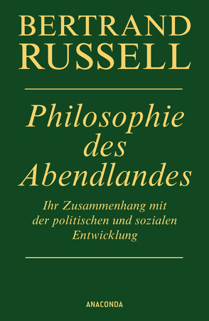 Philosophie des Abendlandes von Russell,  Bertrand