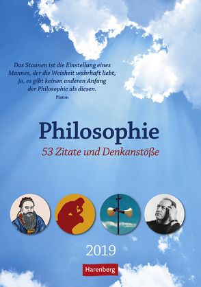 Philosophie – Kalender 2019 von Harenberg, Roth,  Julius Maria