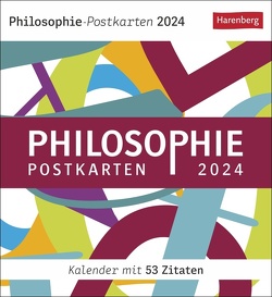 Philosophie-Postkartenkalender 2024