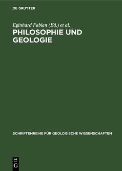 Philosophie und Geologie von Fabian,  Eginhard, Guntau,  Martin, Störr,  Manfred