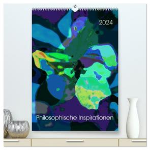 Philosophische Inspirationen Wandkalender 2024 (hochwertiger Premium Wandkalender 2024 DIN A2 hoch), Kunstdruck in Hochglanz von Herold-Münzer,  Eva