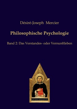Philosophische Psychologie von Mercier,  Désiré-Joseph