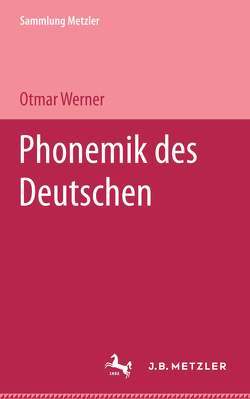 Phonemik des Deutschen von Werner,  Otmar