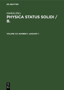 Physica status solidi / B. / January 1