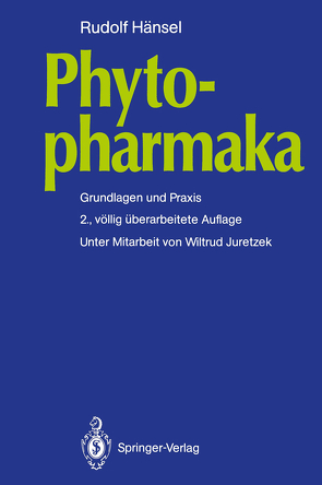 Phytopharmaka von Hänsel,  Rudolf, Juretzek,  Wiltrud