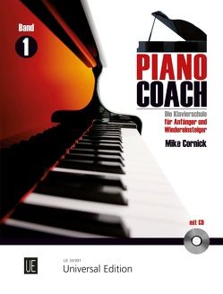 Piano Coach 1 mit CD von Cornick,  Mike
