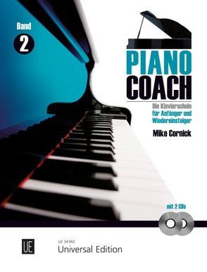 Piano Coach 2 mit 2 CDs von Cornick,  Mike