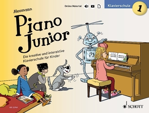 Piano Junior: Klavierschule 1 von Heumann,  Hans Günter, Leopé