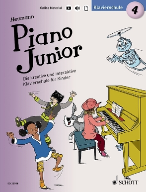 Piano Junior: Klavierschule 4 von Heumann,  Hans Günter, Leopé