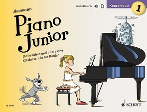 Piano Junior: Konzertbuch 1 von Heumann,  Hans Günter, Leopé