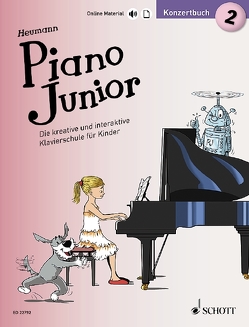 Piano Junior: Konzertbuch 2 von Heumann,  Hans Günter, Leopé