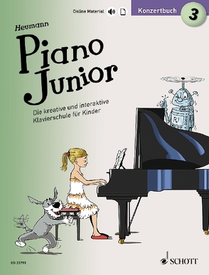 Piano Junior: Konzertbuch 3 von Heumann,  Hans Günter, Leopé