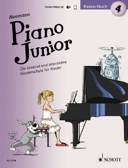 Piano Junior: Konzertbuch 4 von Heumann,  Hans Günter, Leopé