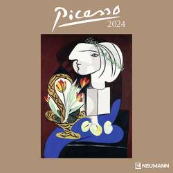 Picasso 2024 – Wand-Kalender – Broschüren-Kalender – 30×30 – 30×60 geöffnet – Kunst-Kalender von Picasso,  Pablo