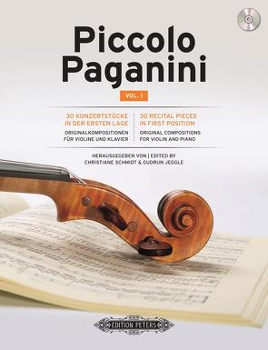 Piccolo Paganini Vol. 1 von Jeggle,  Gudrun, Schmidt,  Christiane
