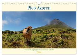 Pico Azoren – Vulkanisch geprägte Trauminsel im Atlantik (Wandkalender 2024 DIN A4 quer), CALVENDO Monatskalender von Rucker,  Michael