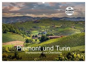 Piemont und Turin (Wandkalender 2024 DIN A2 quer), CALVENDO Monatskalender von Fahrenbach,  Michael