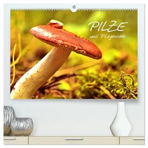 Pilze und Pilzgerichte (hochwertiger Premium Wandkalender 2024 DIN A2 quer), Kunstdruck in Hochglanz von Stanzer,  Elisabeth