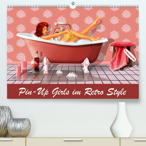Pin-Up Girls im Retro Style by Mausopardia (Premium, hochwertiger DIN A2 Wandkalender 2020, Kunstdruck in Hochglanz) von Jüngling alias Mausopardia,  Monika