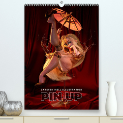 Pin Up Kalender Carsten Mell (Premium, hochwertiger DIN A2 Wandkalender 2024, Kunstdruck in Hochglanz) von Mell,  Carsten