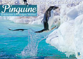 Pinguine: Erlebnisse in eisigen Welten (Tischkalender 2023 DIN A5 quer) von CALVENDO