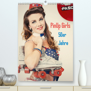 PinUp Girls 50er Jahre (Premium, hochwertiger DIN A2 Wandkalender 2021, Kunstdruck in Hochglanz) von Productions,  GrandMa