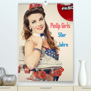 PinUp Girls 50er Jahre (Premium, hochwertiger DIN A2 Wandkalender 2023, Kunstdruck in Hochglanz) von Productions,  GrandMa