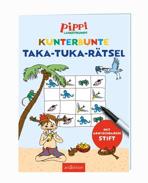 Pippi Langstrumpf – Kunterbunte Taka-Tuka-Rätsel von Vang Nyman,  Ingrid