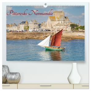Pittoreske Normandie (hochwertiger Premium Wandkalender 2024 DIN A2 quer), Kunstdruck in Hochglanz von Homolka,  Barbara