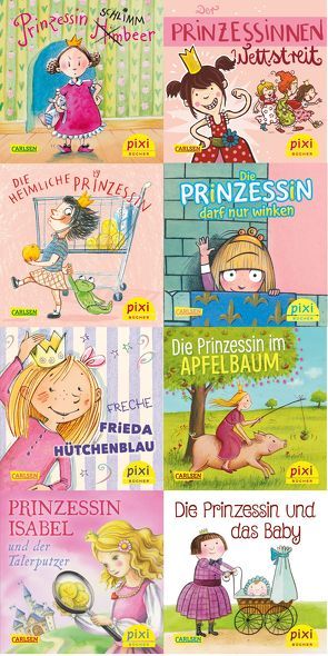 Pixi-Box 241: Pixis starke Prinzessinnen (8×8 Exemplare) von Diverse